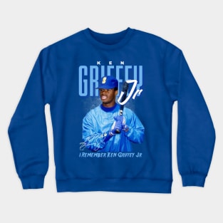 Ken Griffey Jr The Kid Basketball Legend Original Aesthetic Tribute 〶 Crewneck Sweatshirt